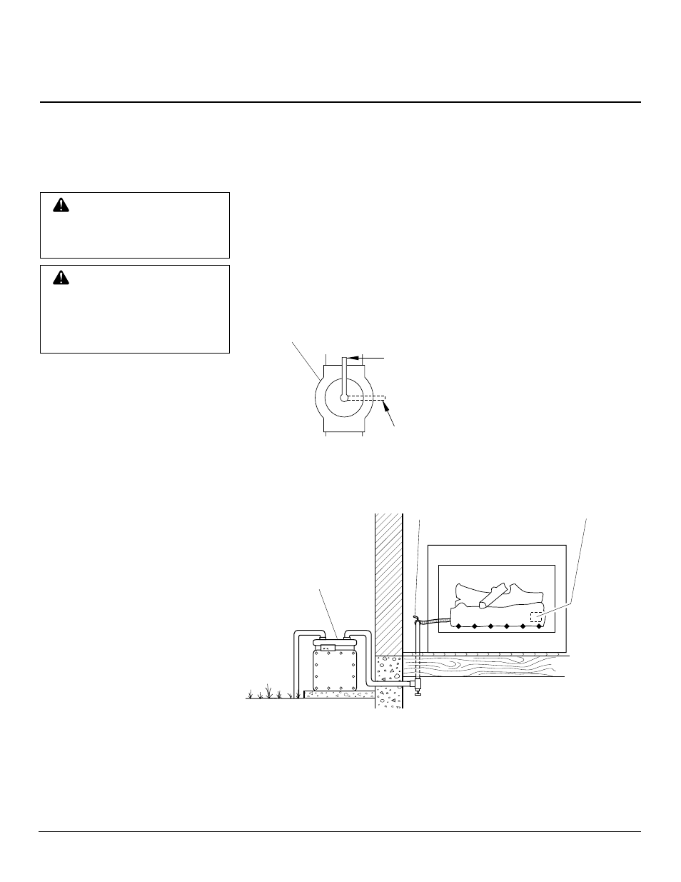 Owner’s manual, Installation, Continued | Vanguard Heating UNVENTED (VENT-FREE) NATURAL GAS LOG HEATER User Manual | Page 13 / 26