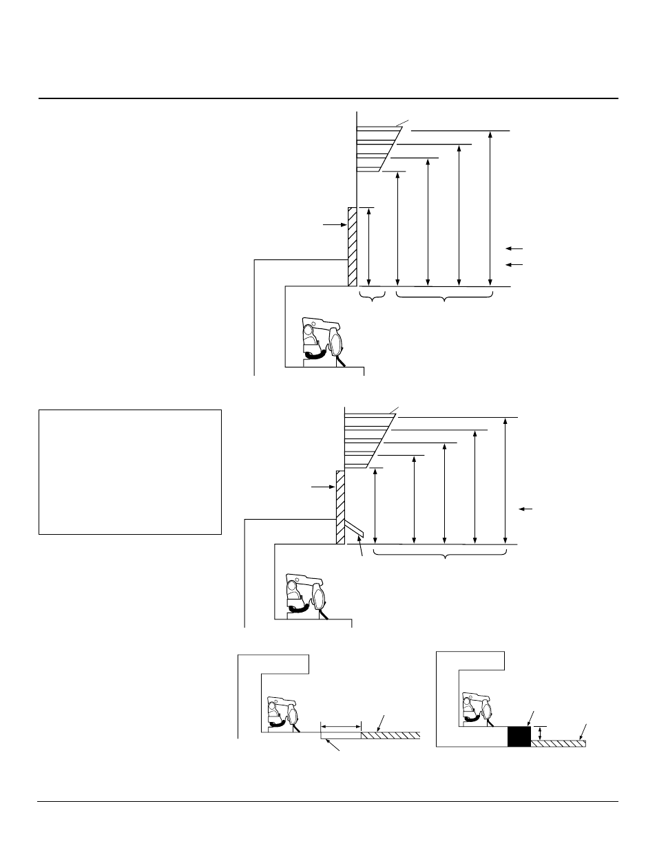 Owner’s manual, Installation, Continued | Mantel clearances, Floor clearances, Determining minimum mantel clearance | Vanguard Heating UNVENTED (VENT-FREE) NATURAL GAS LOG HEATER User Manual | Page 9 / 26