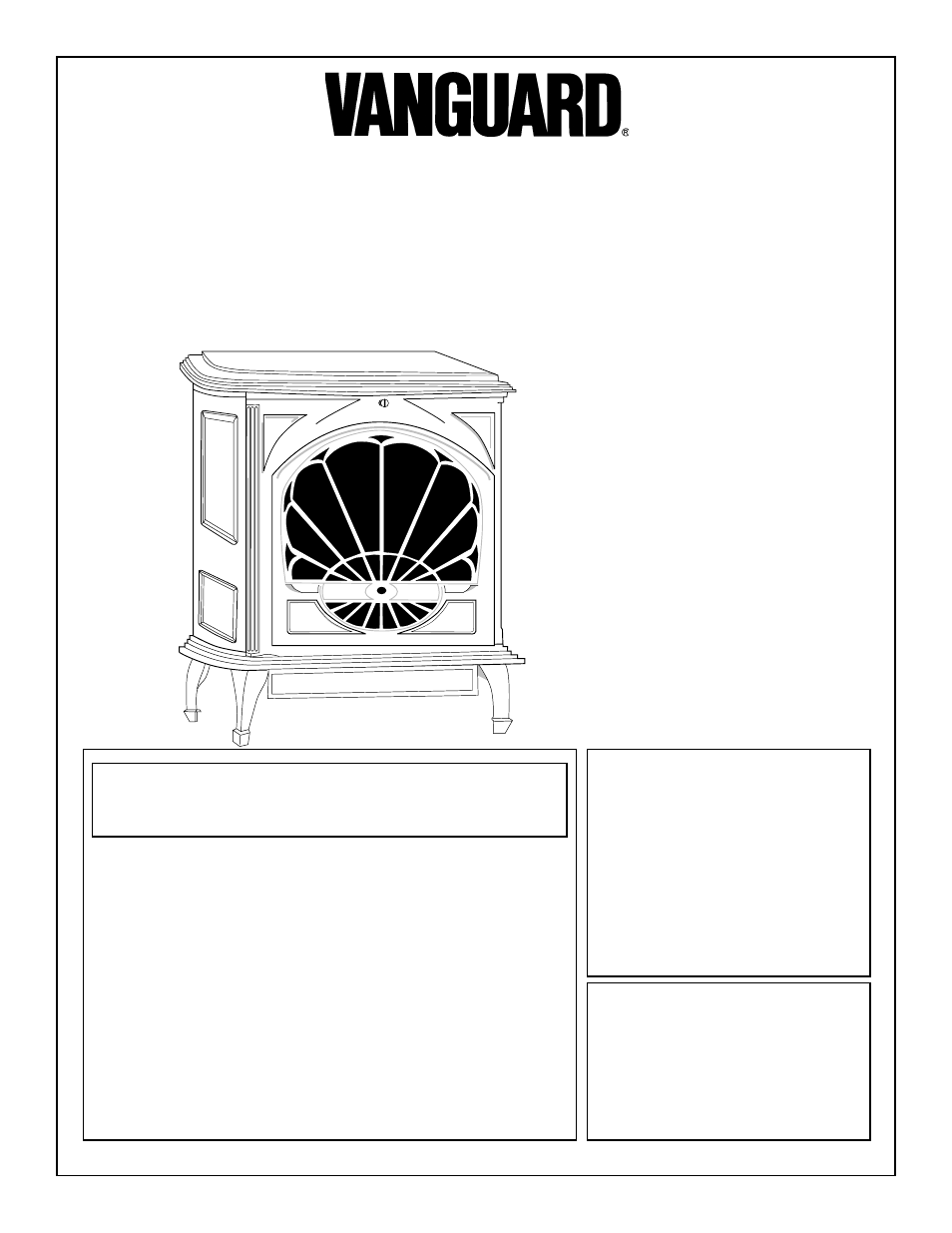 Vanguard Heating SCIVFB User Manual | 2 pages