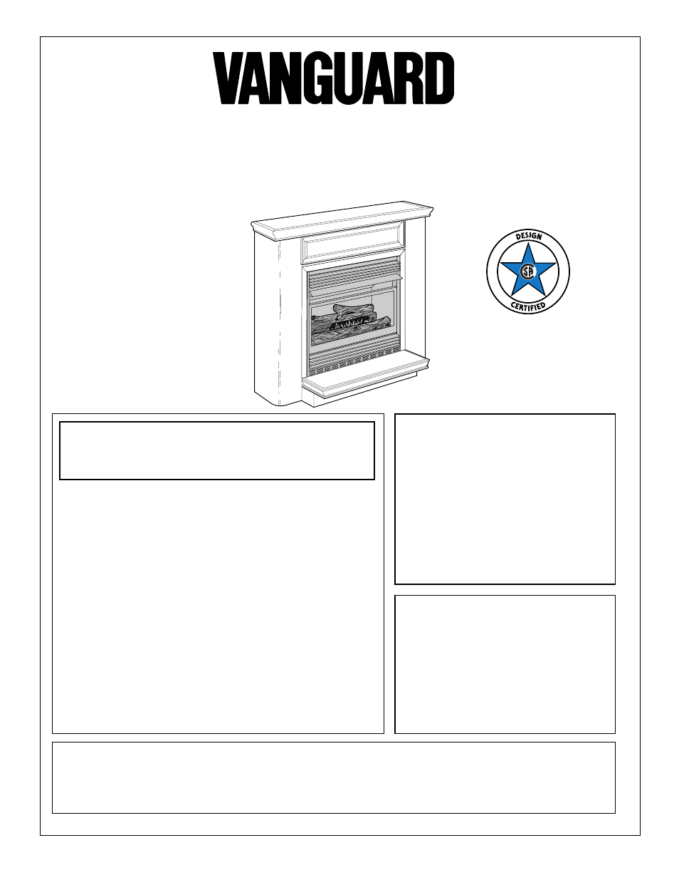 Vanguard Heating VMH26TPA User Manual | 28 pages