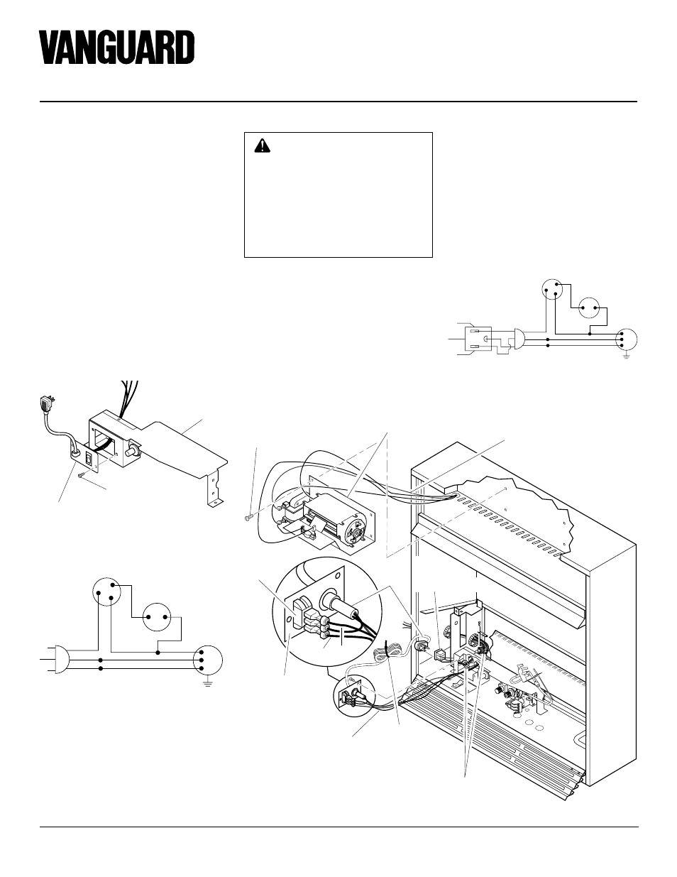 Compact classic hearth fireplace vmh26nr, Installation, Continued | For built-in installation | Vanguard Heating VMH26NR User Manual | Page 12 / 30
