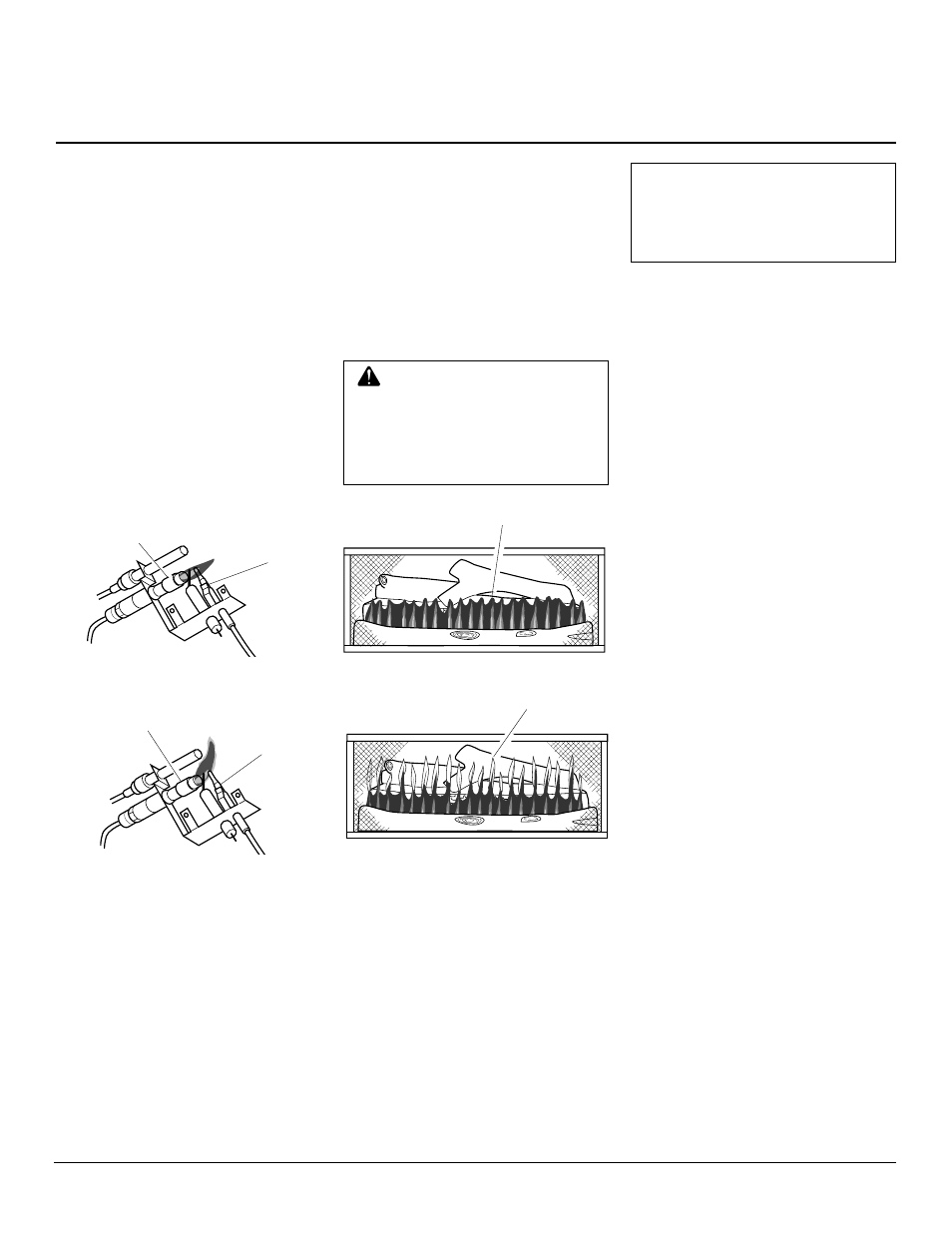 Owner’s manual, Inspecting burner | Vanguard Heating VMH26NR User Manual | Page 21 / 30