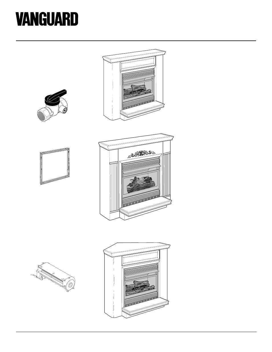 Compact classic hearth fireplace vmh26nr, Accessories | Vanguard Heating VMH26NR User Manual | Page 26 / 30