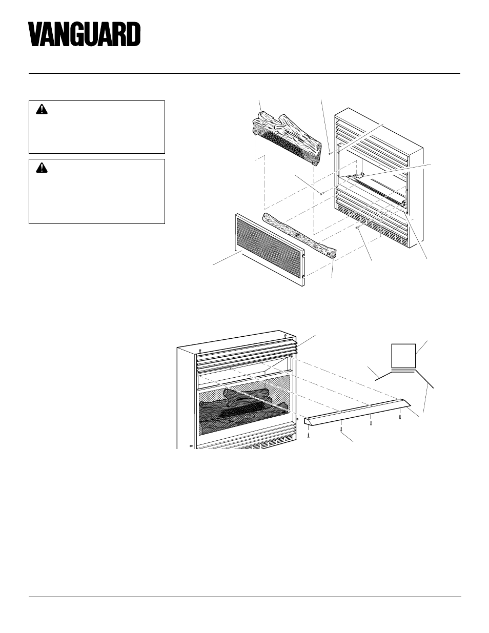 Compact classic hearth fireplace vmh26nr, Assembly | Vanguard Heating VMH26NR User Manual | Page 4 / 30