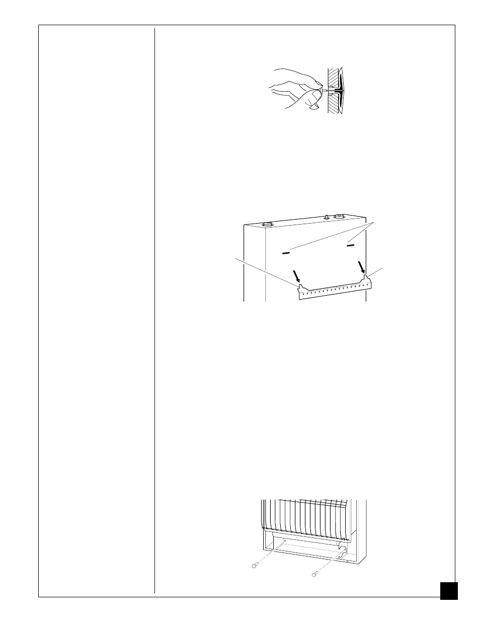 Installing to wall | Vanguard Heating VP2000BB User Manual | Page 13 / 32