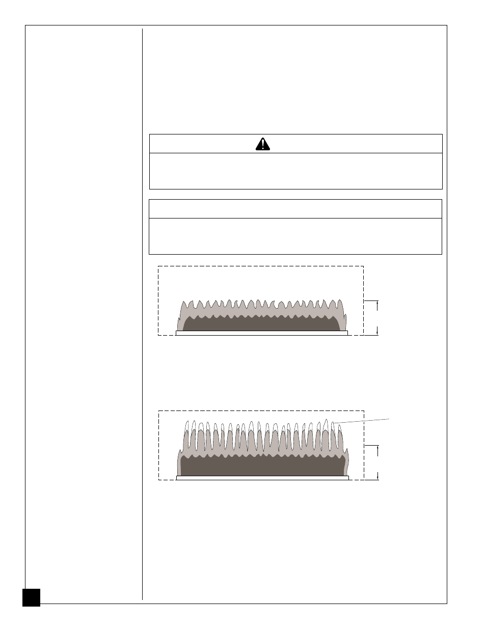 Inspecting burner, Notice, Warning | Vanguard Heating VP2000BB User Manual | Page 20 / 32