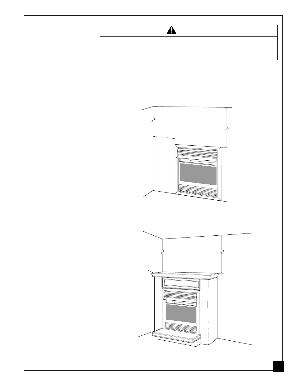 Installation, Caution, Continued | Vanguard Heating VMH26TN User Manual | Page 11 / 32