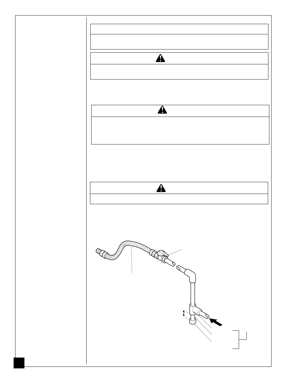 Connecting to gas supply, Notice, Warning | Caution | Vanguard Heating VMH26TN User Manual | Page 16 / 32