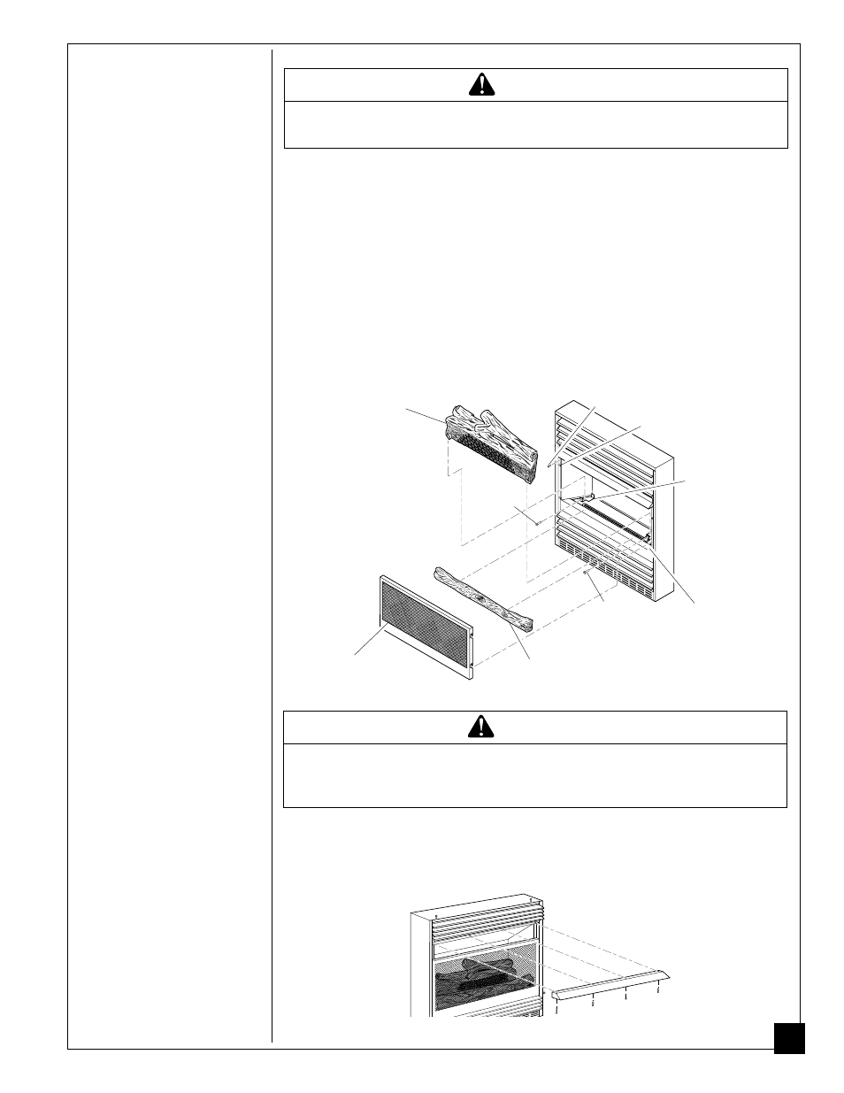 Assembly, Warning | Vanguard Heating VMH26TN User Manual | Page 5 / 32