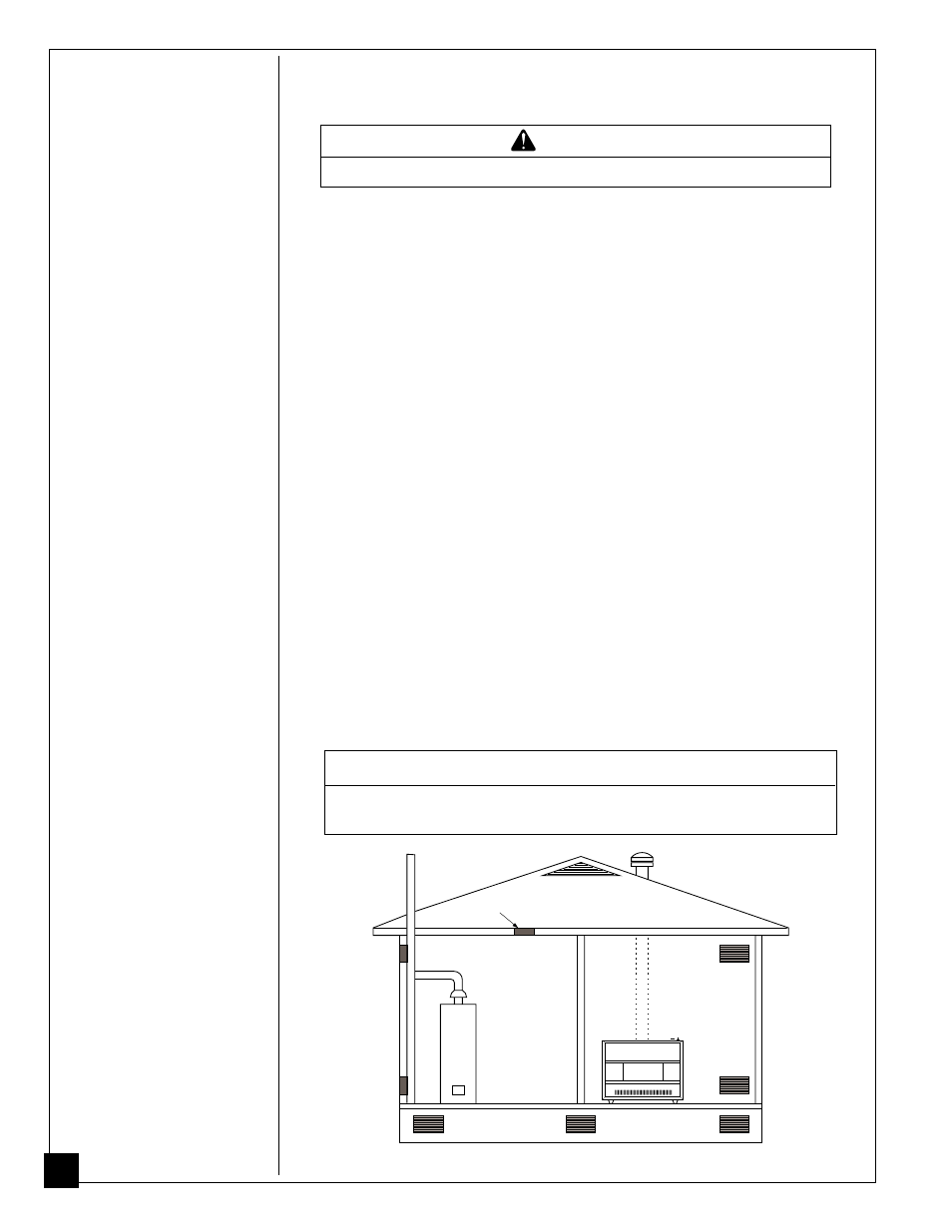 Fresh air for combustion and ventilation, Danger, Important | Vanguard Heating GVB35P User Manual | Page 18 / 40