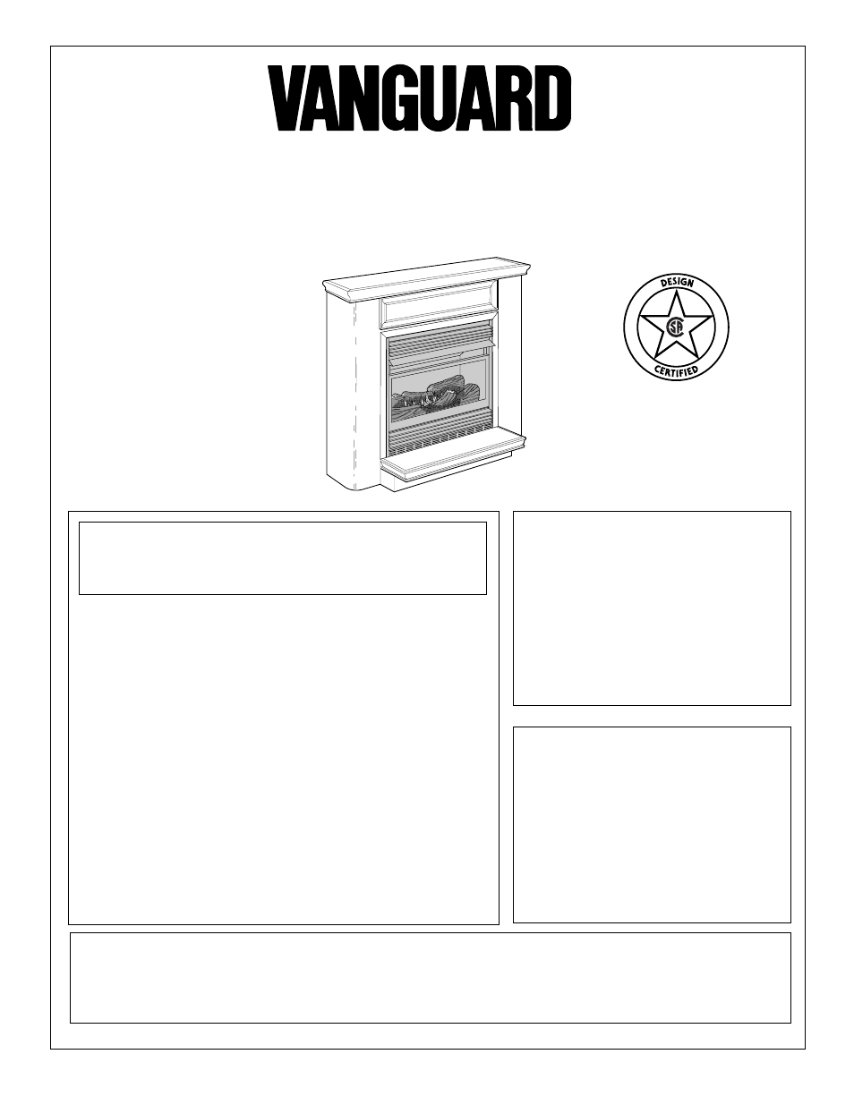Vanguard Heating VMH26PRA User Manual | 30 pages