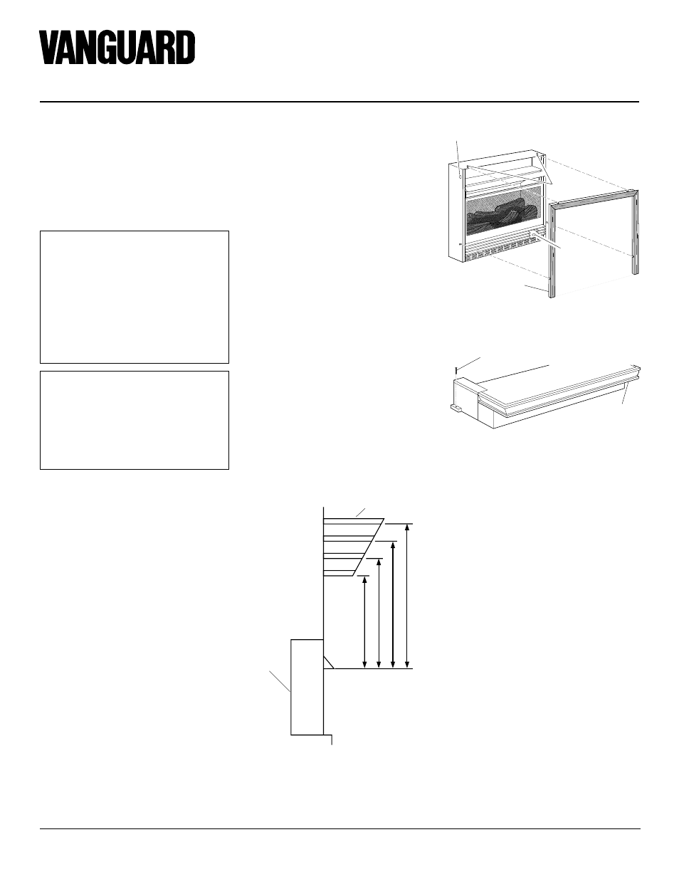 Compact classic hearth fireplace vmh26pra, Installation, Continued | Vanguard Heating VMH26PRA User Manual | Page 10 / 30