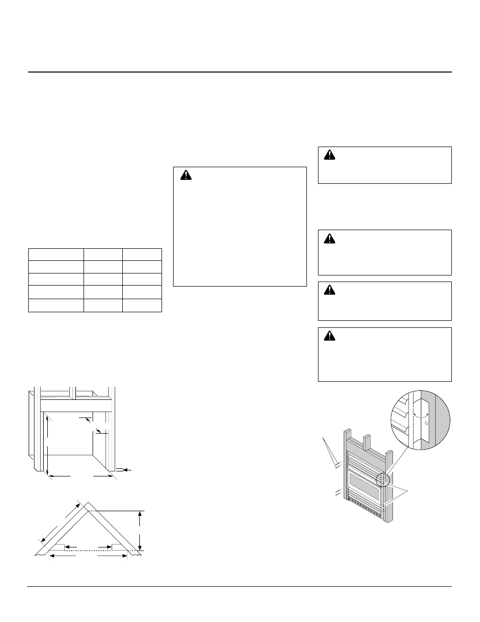Owner’s manual, Installation, Continued | Built-in fireplace installation | Vanguard Heating VMH26PRA User Manual | Page 9 / 30