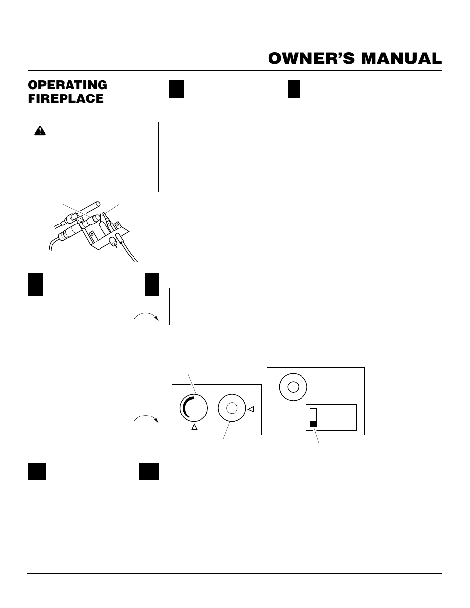 Owner’s manual, Operating fireplace, Continued | Vanguard Heating VYGF33NRA User Manual | Page 15 / 28