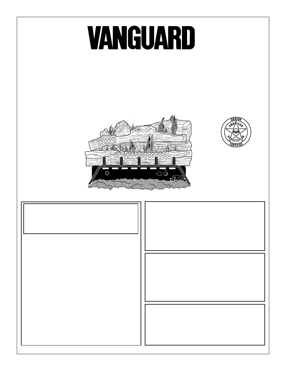 Vanguard Heating VS24PR User Manual | 32 pages