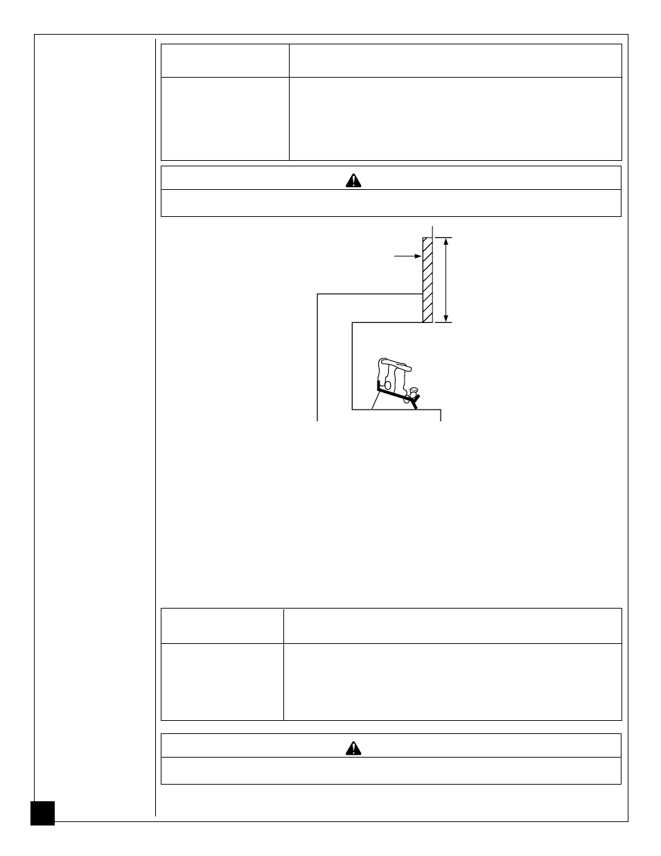 Warning, Installing, Continued | Vanguard Heating VS24PR User Manual | Page 10 / 32