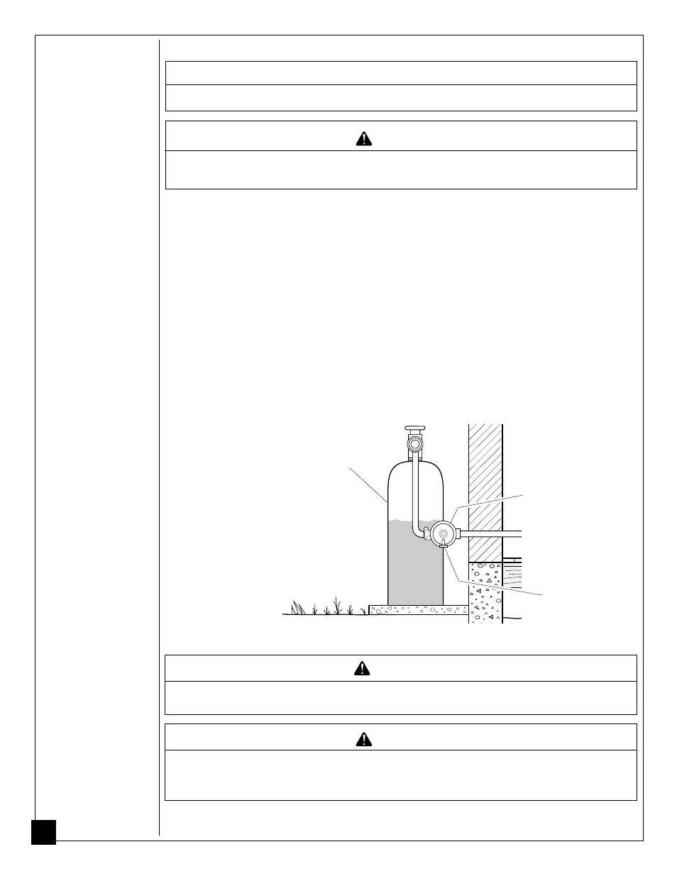 Notice, Caution, Installing | Warning | Vanguard Heating VS24PR User Manual | Page 14 / 32