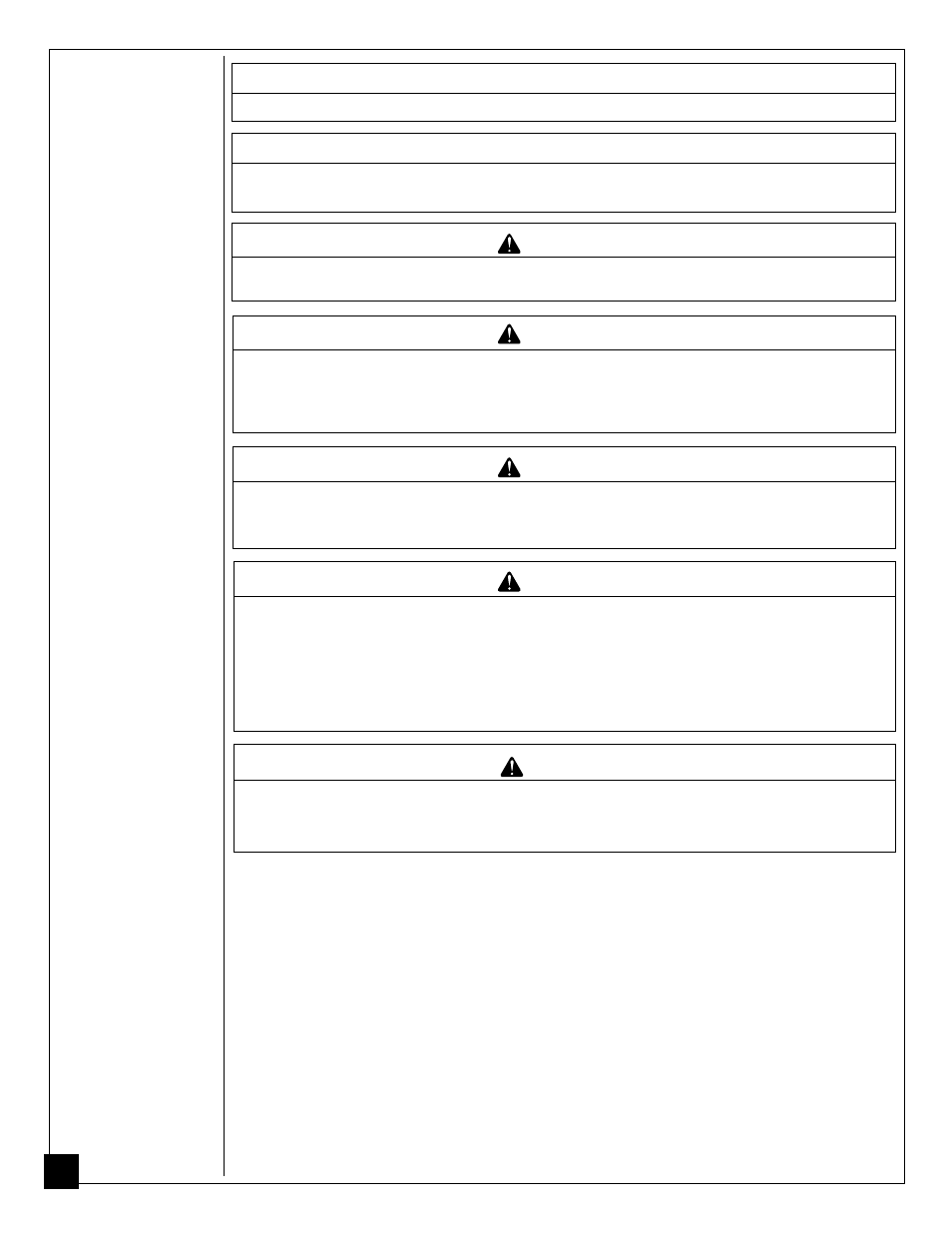 Notice, Warning, Caution | Installing warning | Vanguard Heating VS24PR User Manual | Page 8 / 32