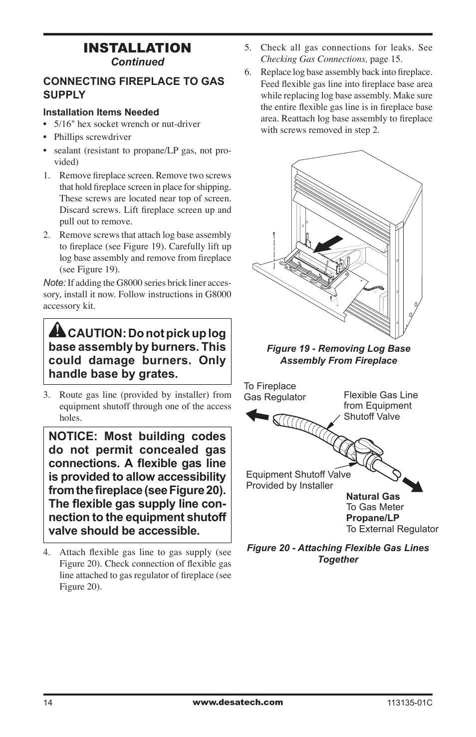 Installation | Vanguard Heating VSGF-28PTE User Manual | Page 14 / 32