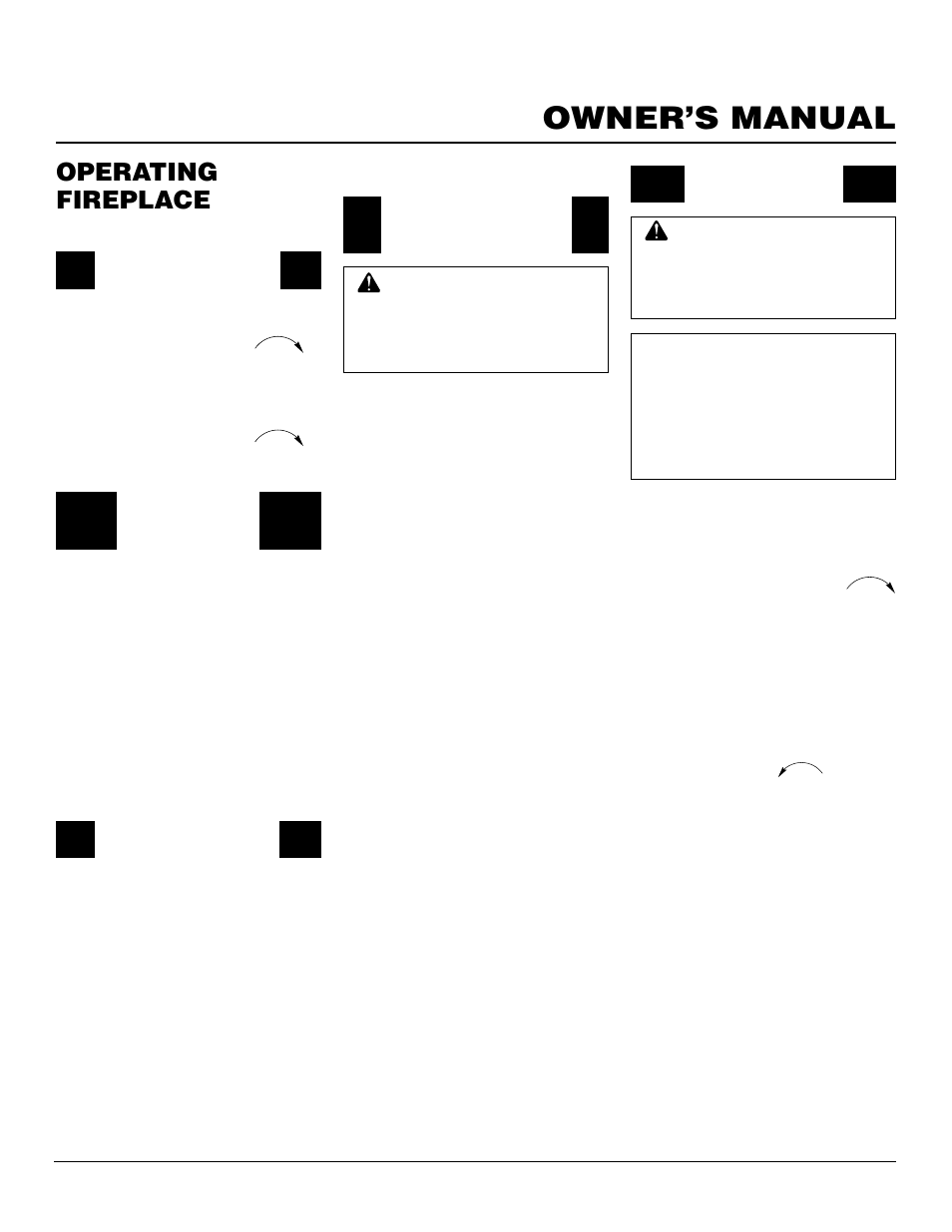 Owner’s manual, Operating fireplace, Continued | Vanguard Heating VSGF28NTC User Manual | Page 15 / 32