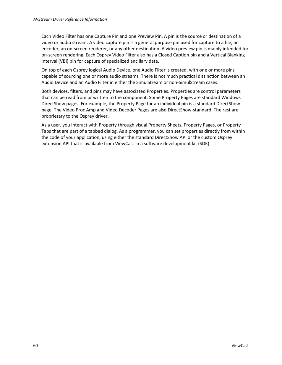 ViewCast Osprey-450e User Manual | Page 66 / 98