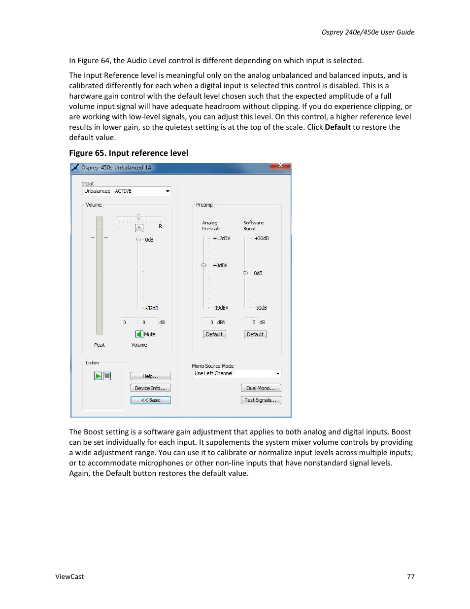 ViewCast Osprey-450e User Manual | Page 83 / 98
