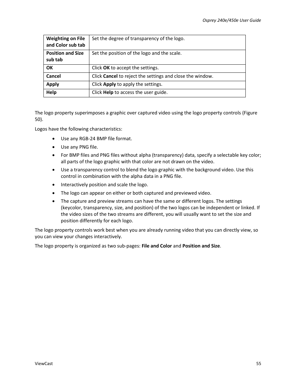 ViewCast Osprey-450e User Manual | Page 61 / 106