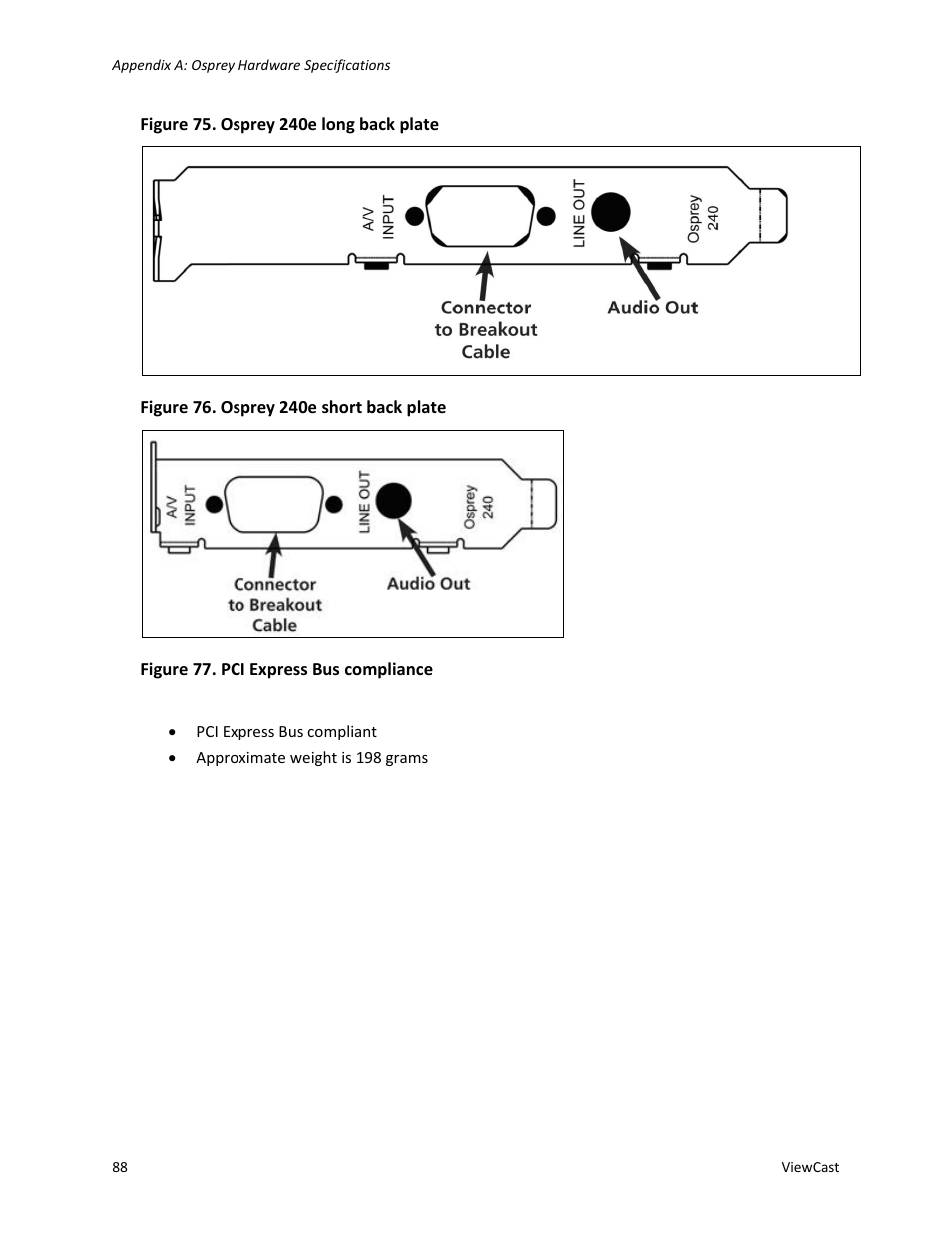 ViewCast Osprey-450e User Manual | Page 94 / 106