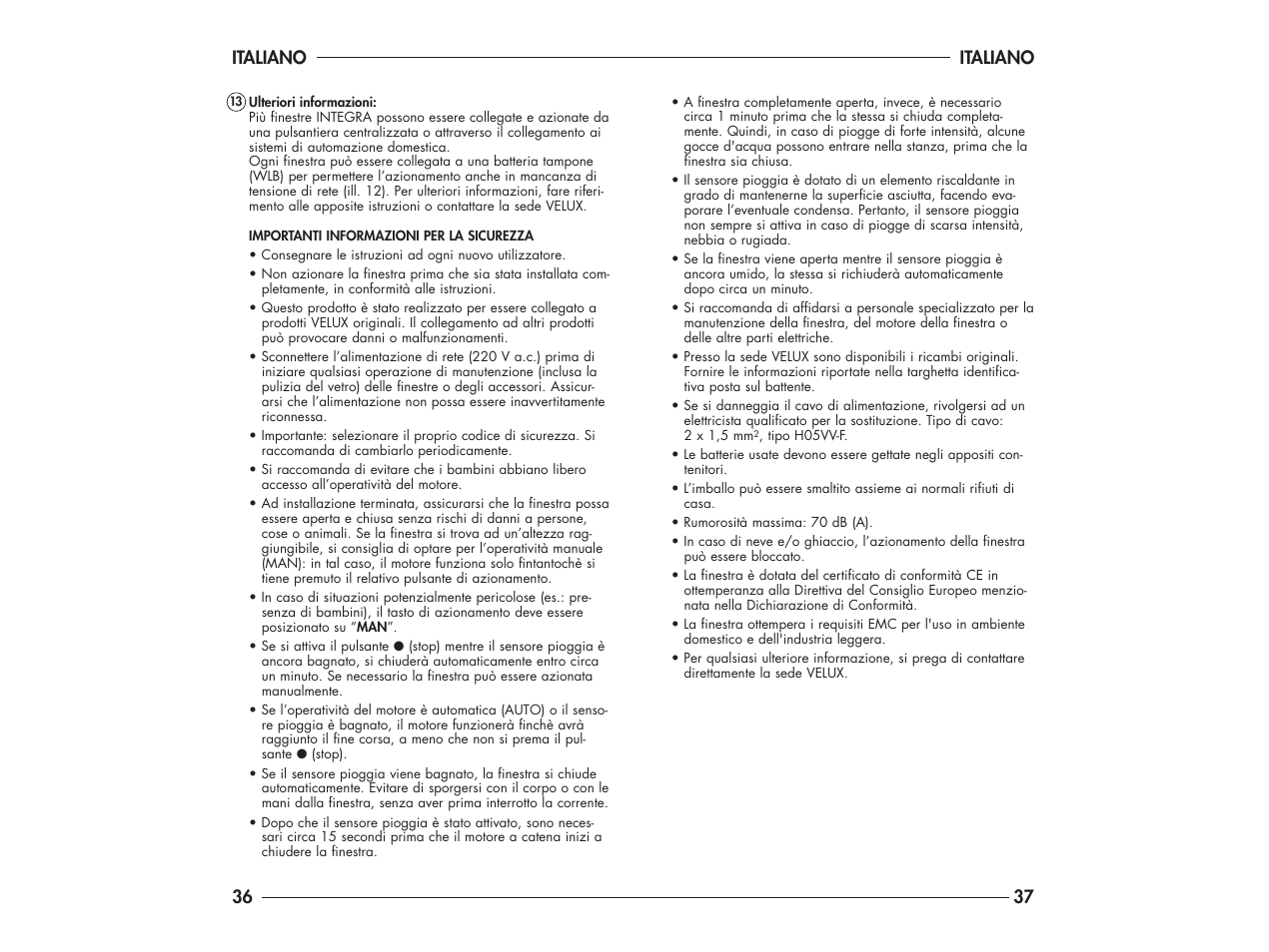 Velux DK-2950 User Manual | Page 25 / 29