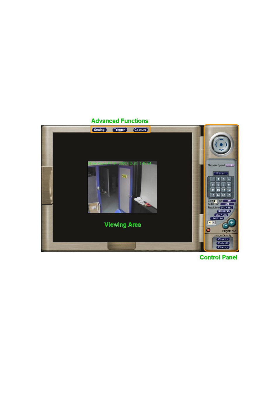 Operating the network camera | Veo Pan and Tilt User Manual | Page 22 / 95