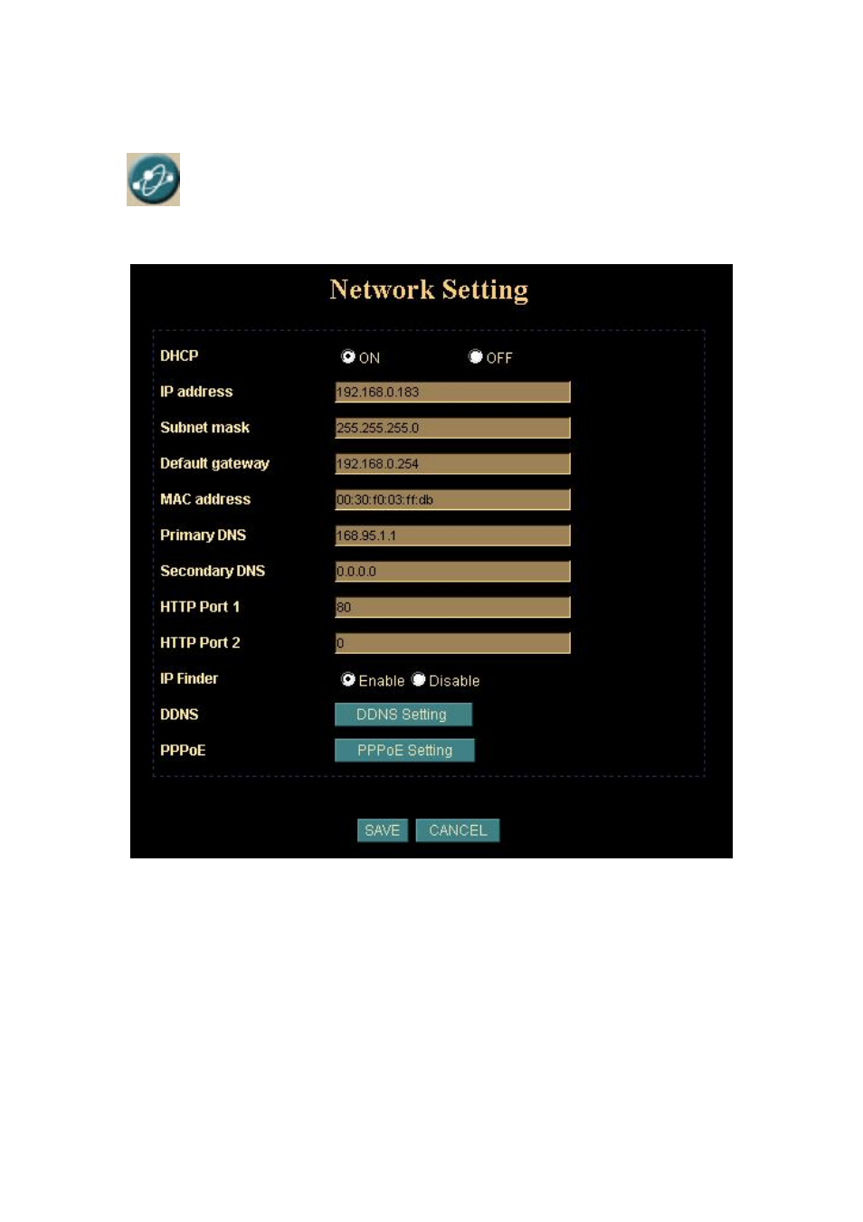 Network | Veo Pan and Tilt User Manual | Page 31 / 95