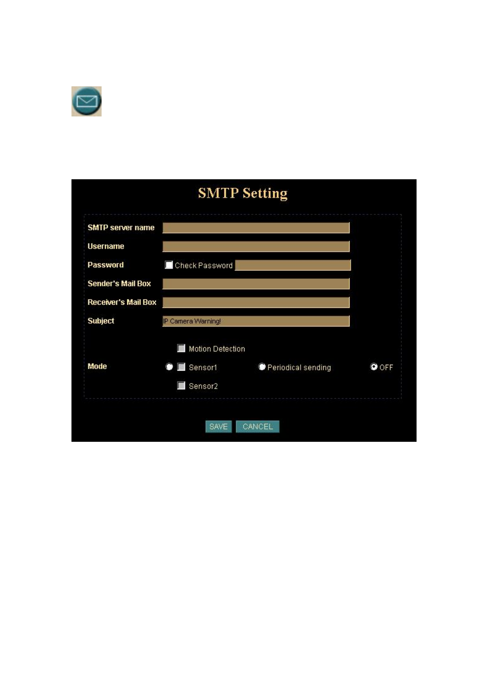 Smtp | Veo Pan and Tilt User Manual | Page 43 / 95