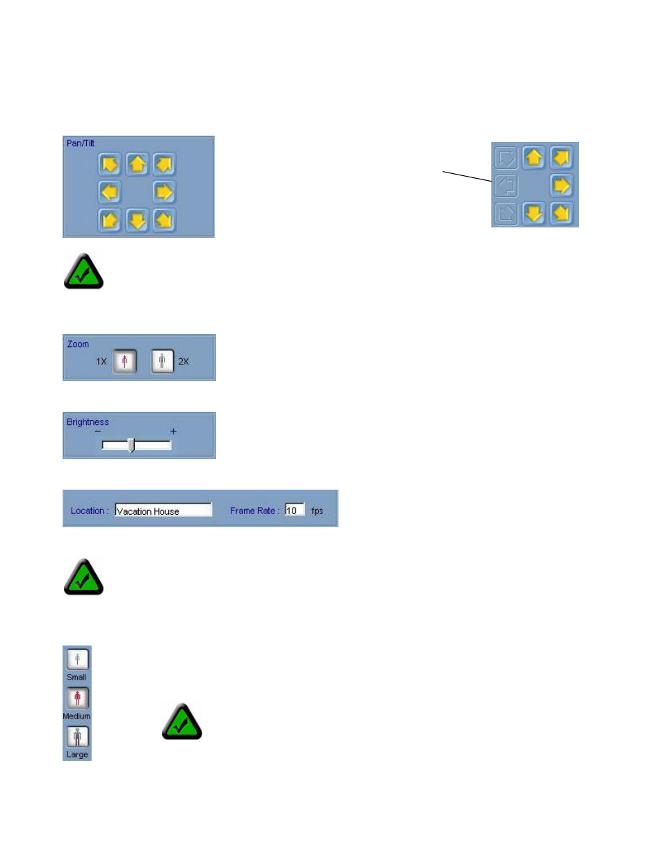 3 camera view controls | Veo 802.11b User Manual | Page 31 / 69