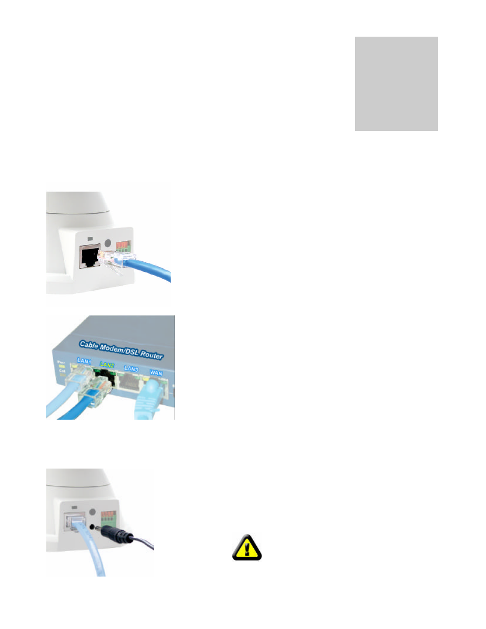 Chapter 2: camera setup, 1 hardware setup (observer), Camera setup | Veo 802.11b User Manual | Page 9 / 69