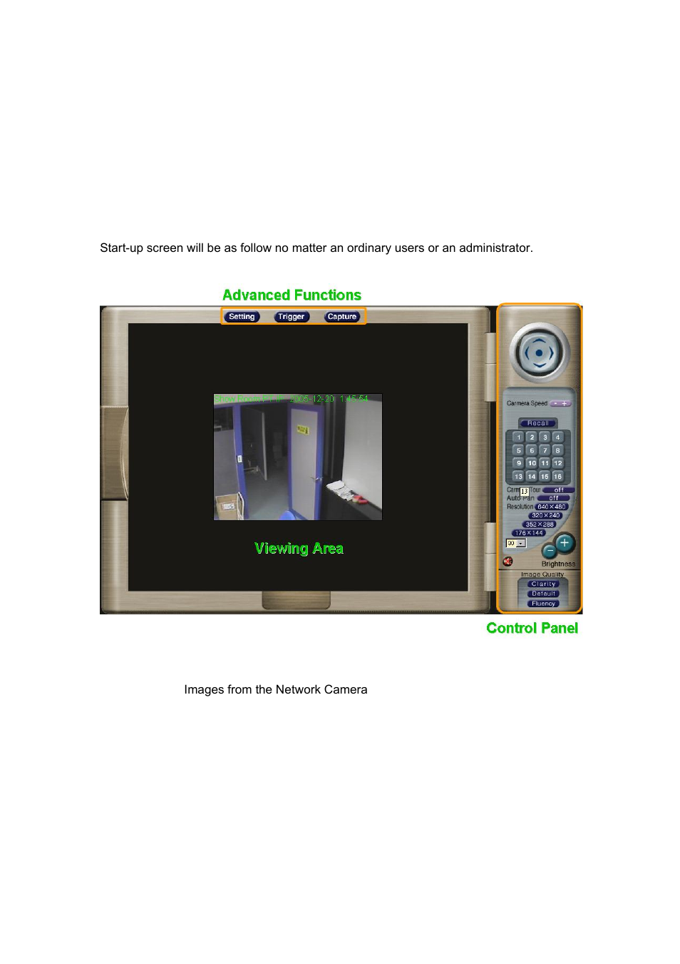 Operating the network camera | Veo Infra-Red User Manual | Page 19 / 83