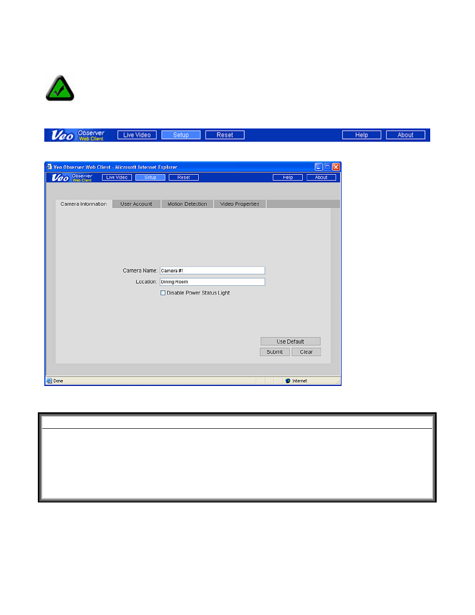 3 camera configuration | Veo Observer User Manual | Page 15 / 65