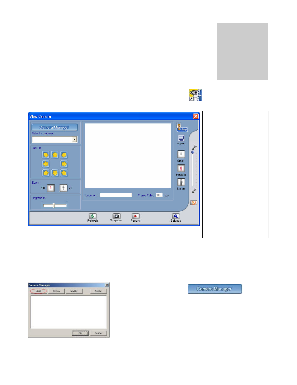 Chapter 6: observer studio pc application, 1 camera manager, Observer studio pc application | Chapter | Veo Observer User Manual | Page 24 / 65