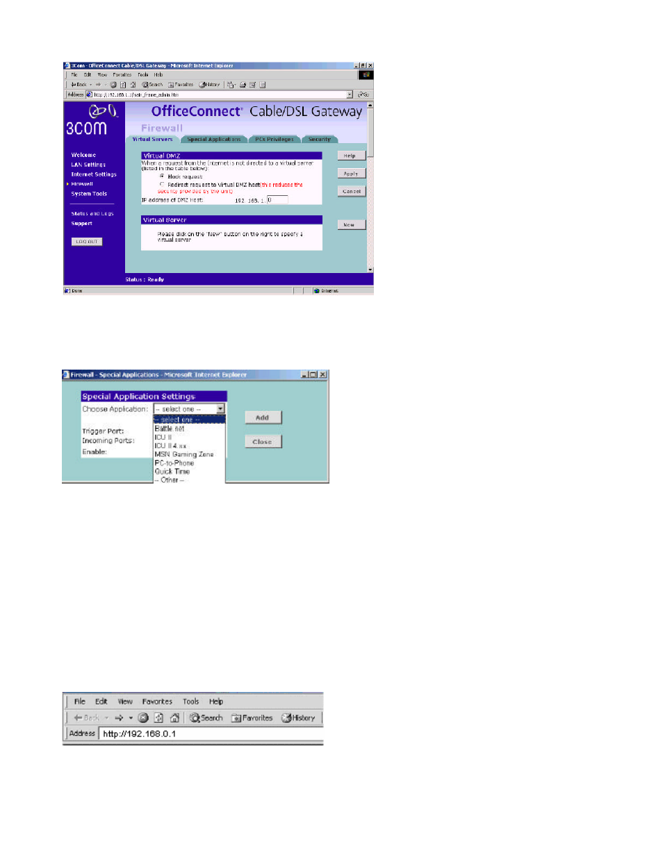 Veo observer as a dmz server, Netgear cable/dsl router gateway rp614 | Veo Observer User Manual | Page 49 / 65