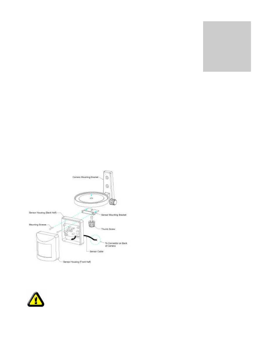 Appendix f: motion sensor setup, Motion sensor setup, Appendix | Veo Observer User Manual | Page 56 / 65