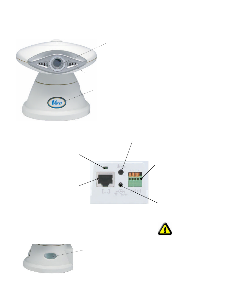 3 hardware description and features | Veo Observer User Manual | Page 6 / 65