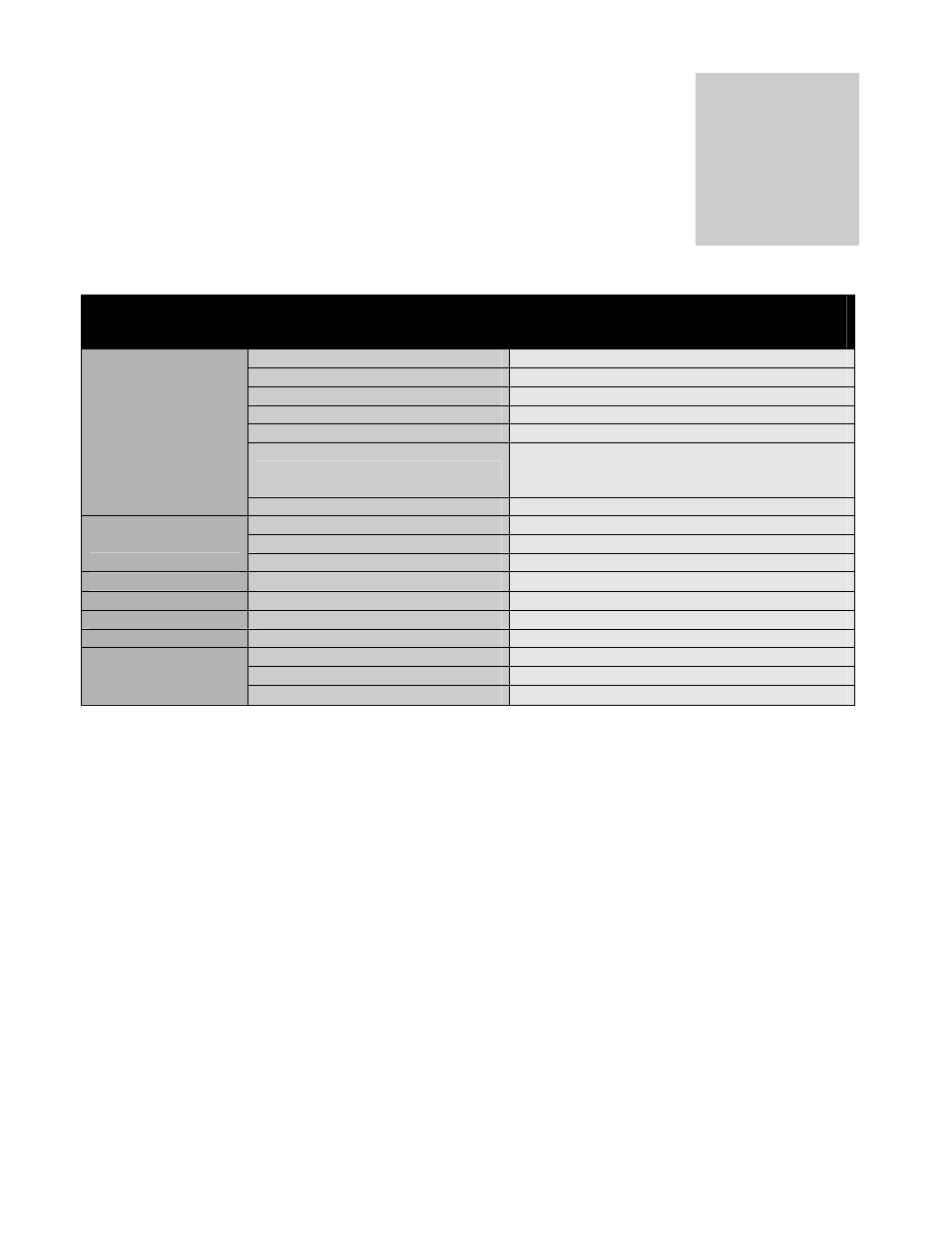 Appendix i: technical specifications, Technical specifications, Appendix | Veo Observer User Manual | Page 62 / 65