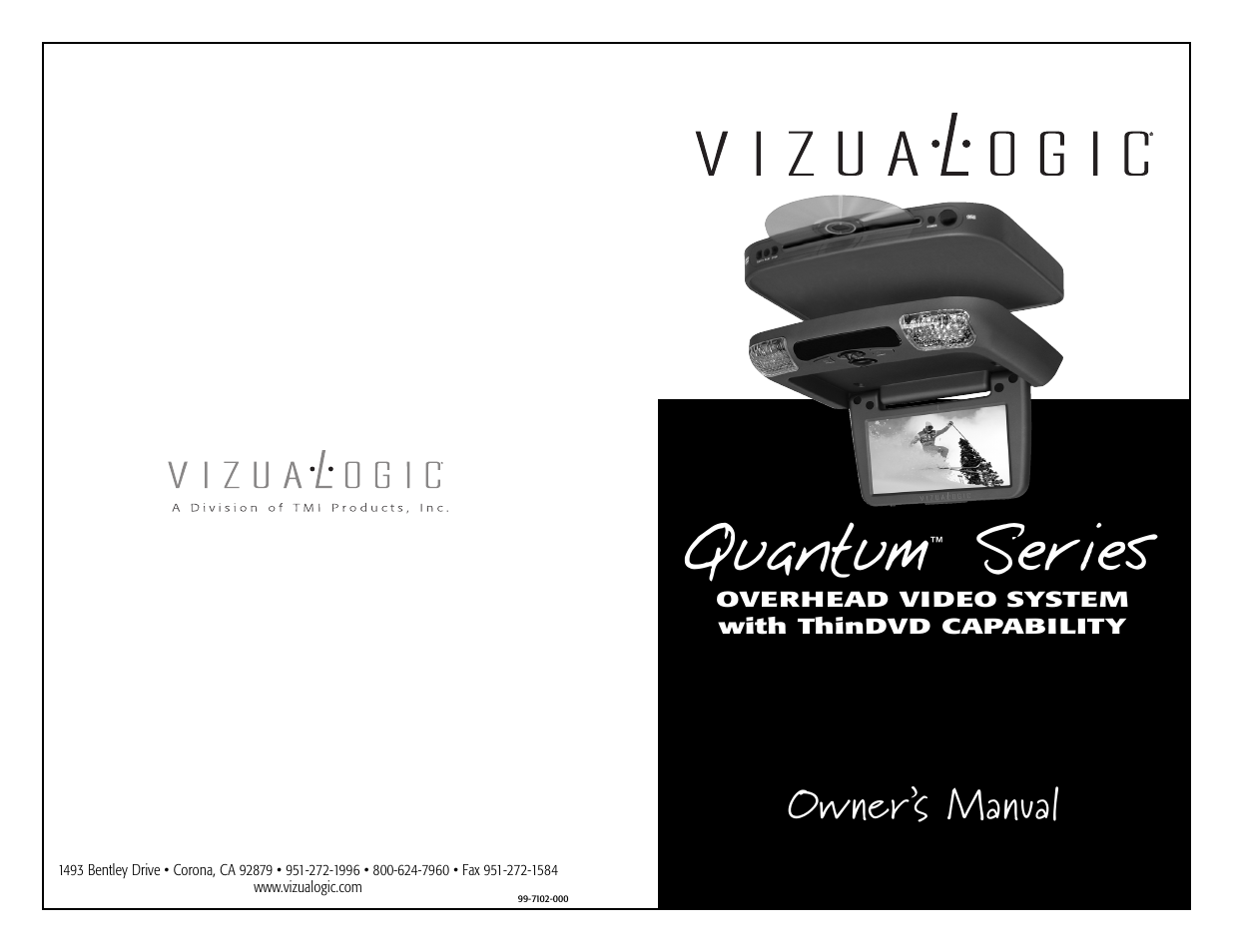 Vizualogic Quantum Series User Manual | 10 pages