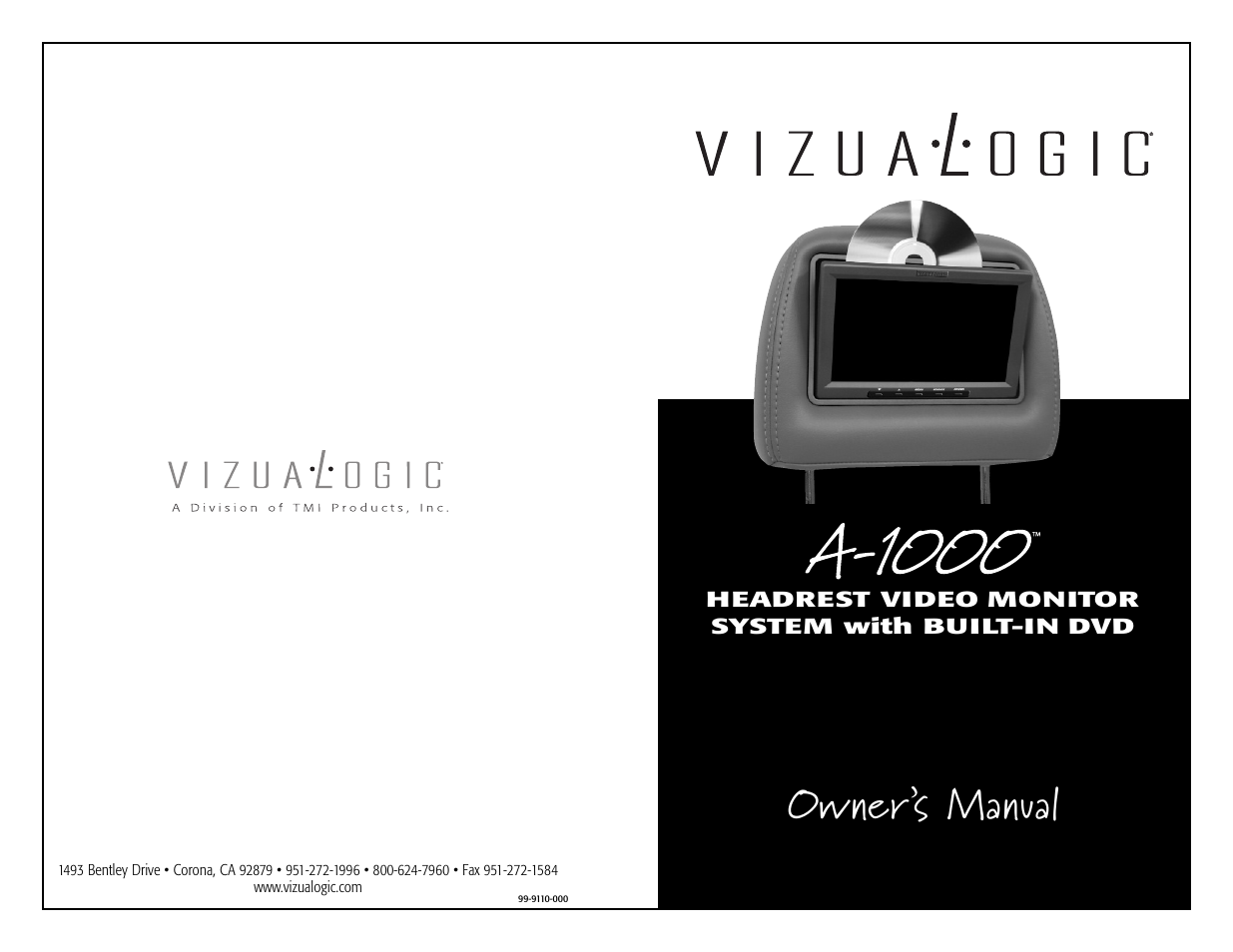 Vizualogic A1000 User Manual | 10 pages