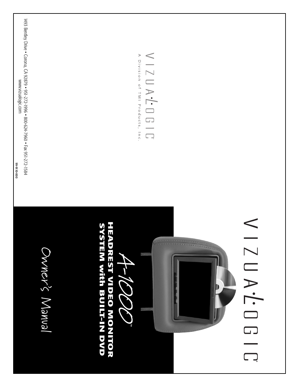 Vizualogic A-1000 User Manual | 10 pages