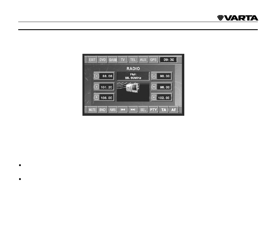 Radio operation | VARTA V-AVD99 User Manual | Page 18 / 89