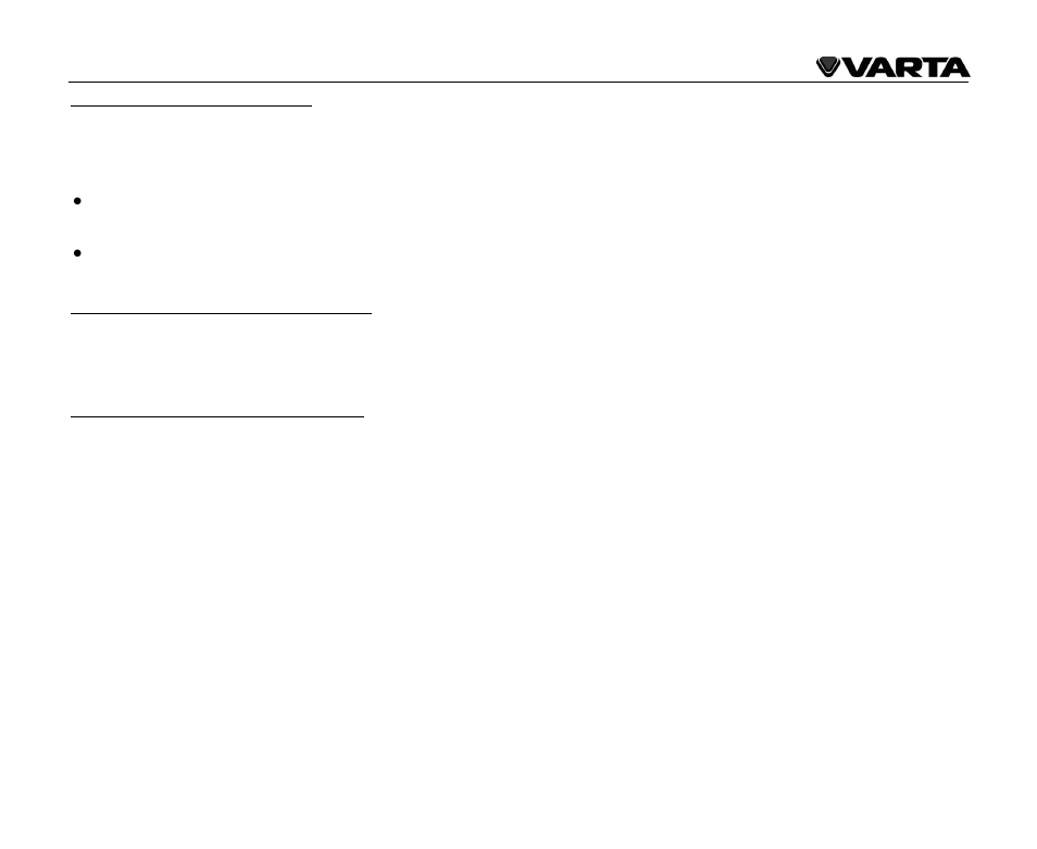 VARTA V-AVD99 User Manual | Page 20 / 89