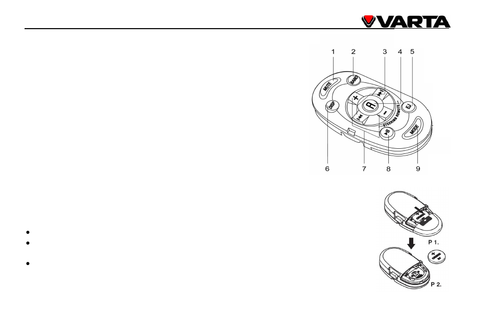 VARTA V-DV800BT User Manual | Page 15 / 106