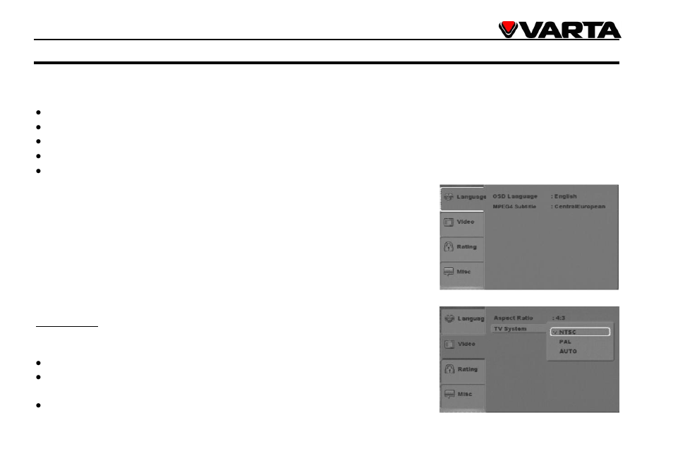 VARTA V-DV800BT User Manual | Page 42 / 106