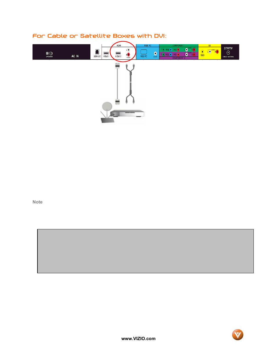 Vizio GV42L FHDTV10A User Manual | Page 20 / 79