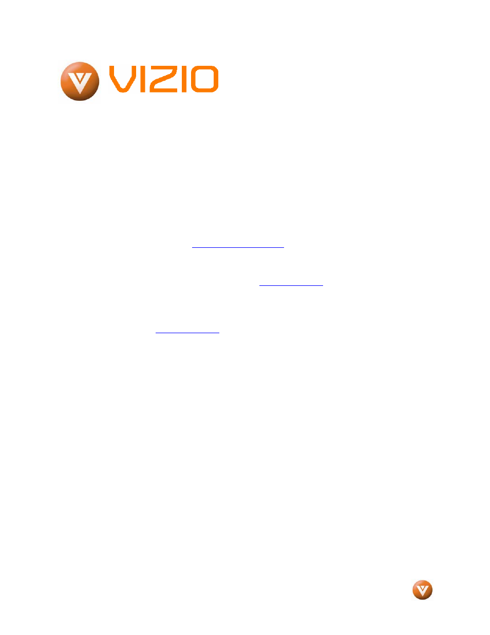 Vizio VW46L User Manual | 70 pages